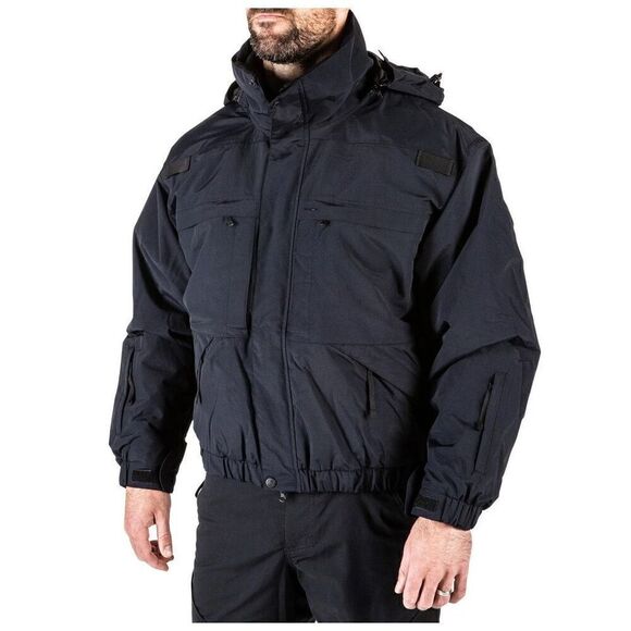 5.11 Tactical Mens All Weather Waterproof Black Jacket Size 3X - Picture 1 of 16